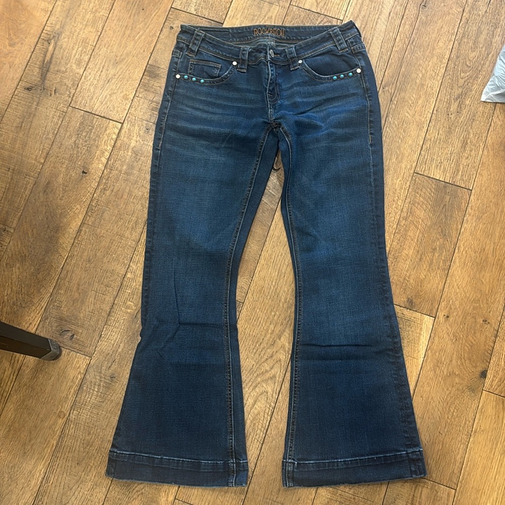 Rock and Roll Denim Trouser jeans